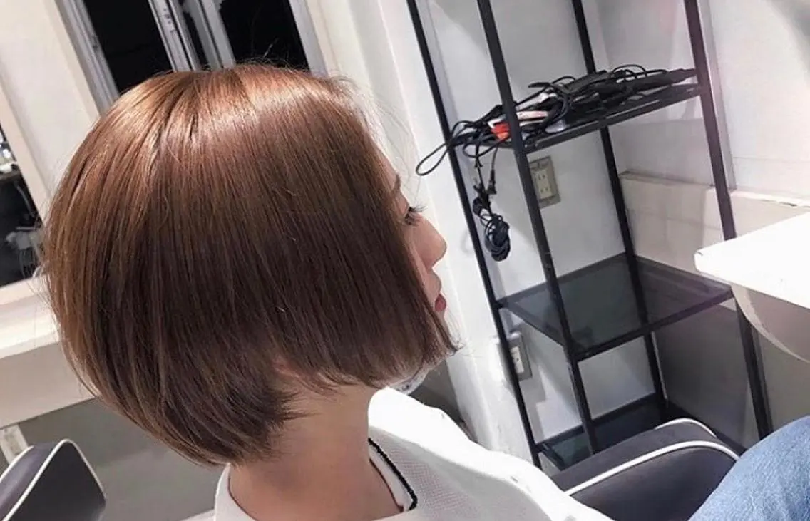 ショート カラー jill by gisel＿のヘアスタイル