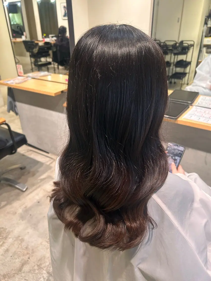 ロング トリートメント 倉田 唯愛のヘアスタイル
