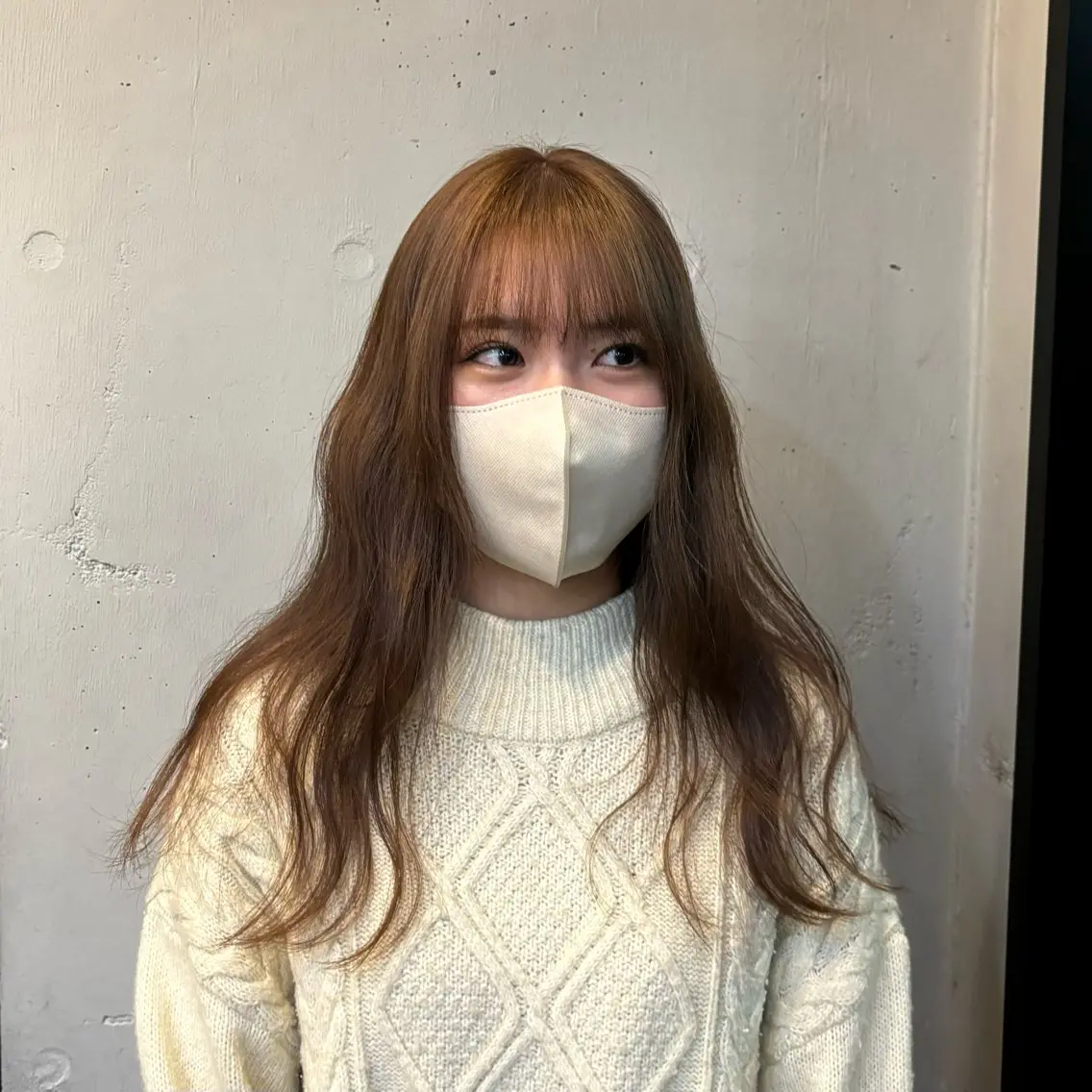 ロング カラー 林 小桃のヘアスタイル