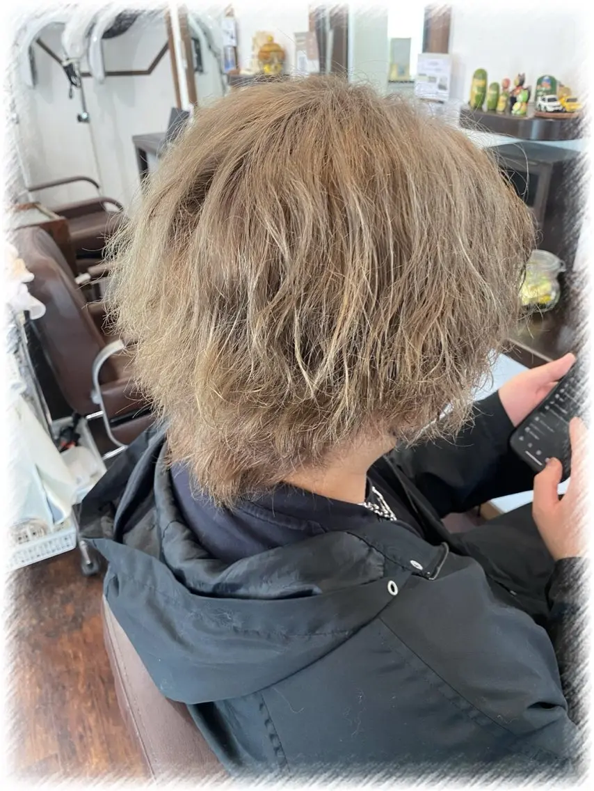 ミディアム カラー ブリーチ モデル募集 ♡ こはるのヘアスタイル