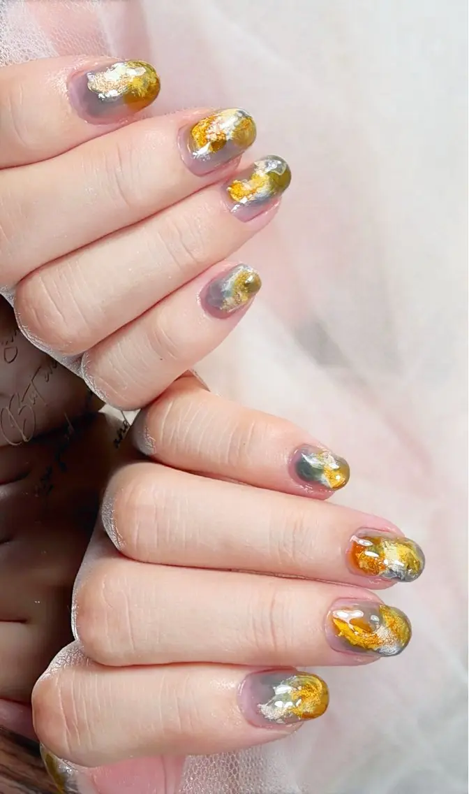 ネイル ハンドネイル YUMI ニュアンスnailsのネイルデザイン