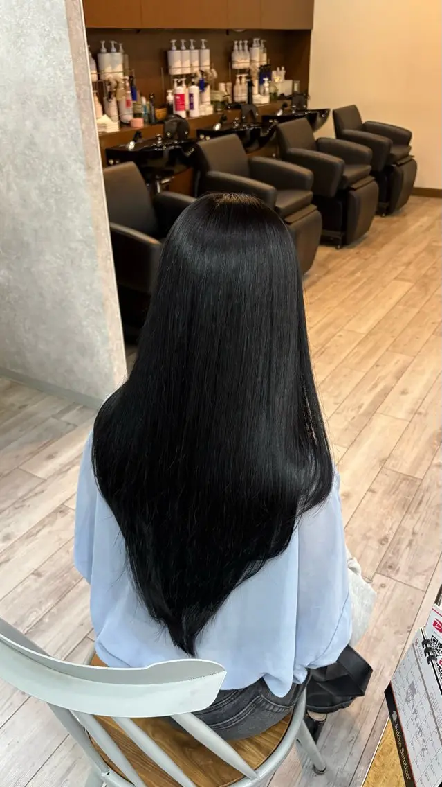 ロング カラー ヘアカラー なぎは/似合わせ・ ナチュラルカラーのヘアスタイル