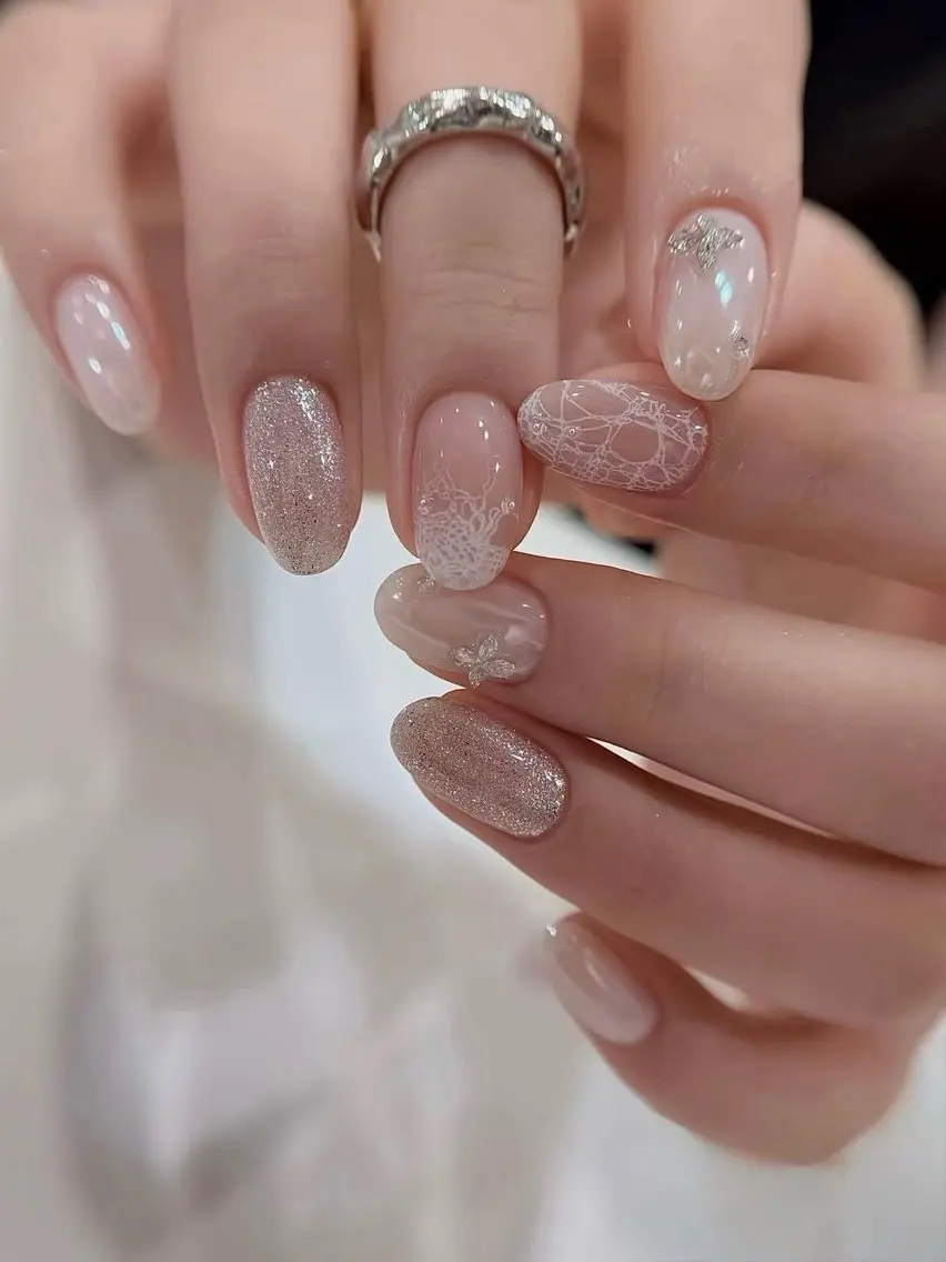 ネイル ミラーネイル ハンドネイル Minette nailrinrinのネイルデザイン