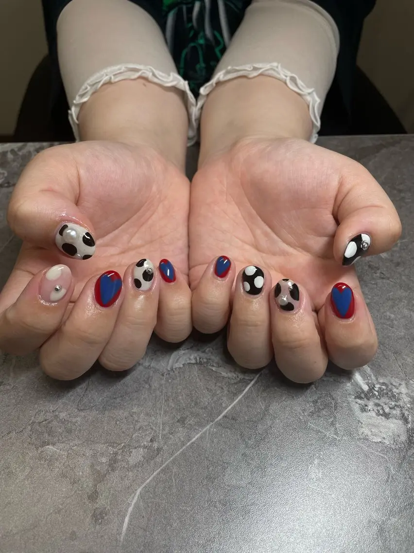 ネイル ハンドネイル nail salon 3🌞越谷のネイルデザイン