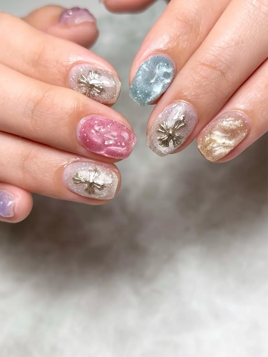 ネイル ハンドネイル Nailsalon E's cafeのネイルデザイン