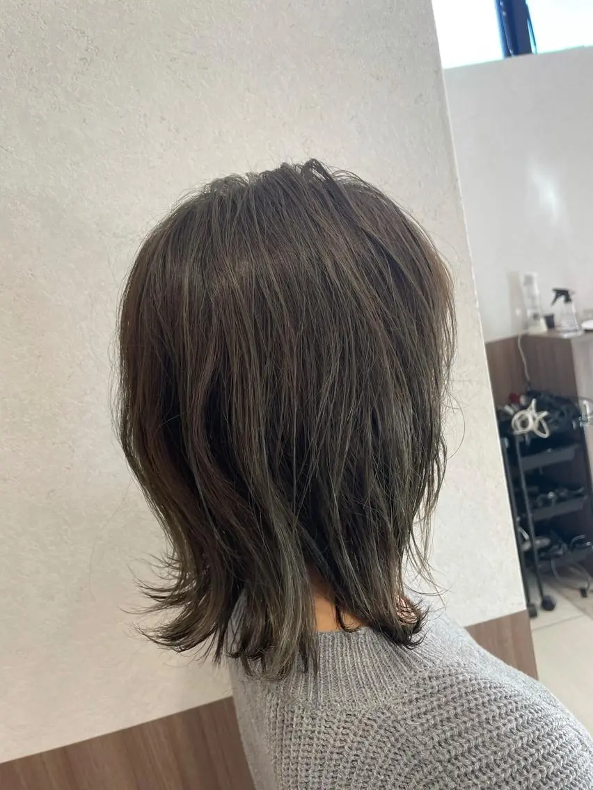 カット、カラー、トリートメントの写真