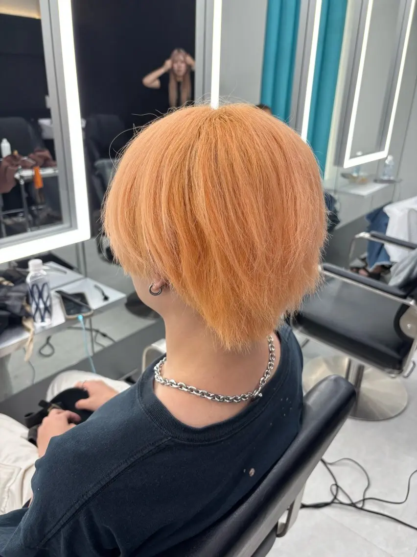 ショート カラー カット ヘアカラー TACE AYANOのヘアスタイル
