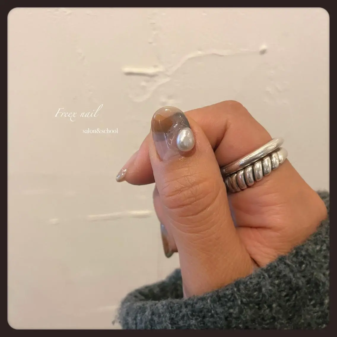 ネイル ハンドネイル ハンドケア freex nail /ニュアンス/個性派のネイルデザイン