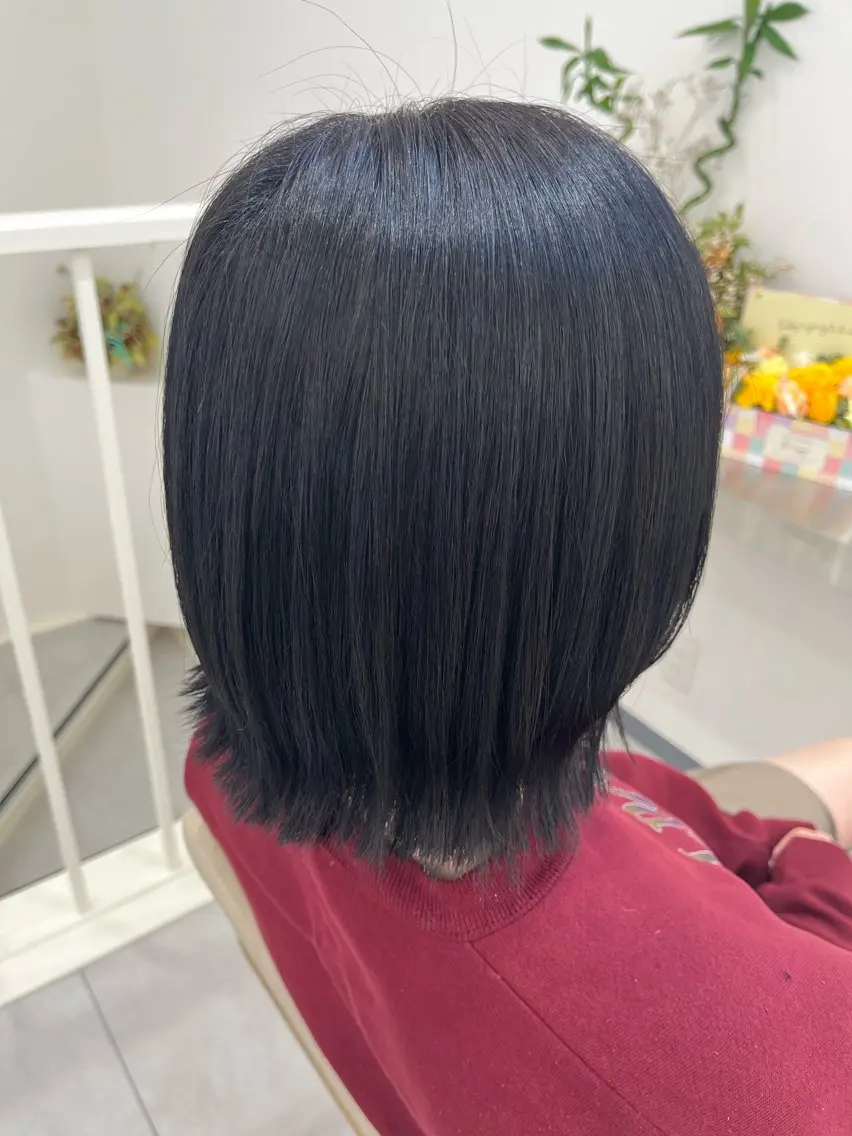 ミディアム カラー ブリーチ N°Elune みゆきのヘアスタイル