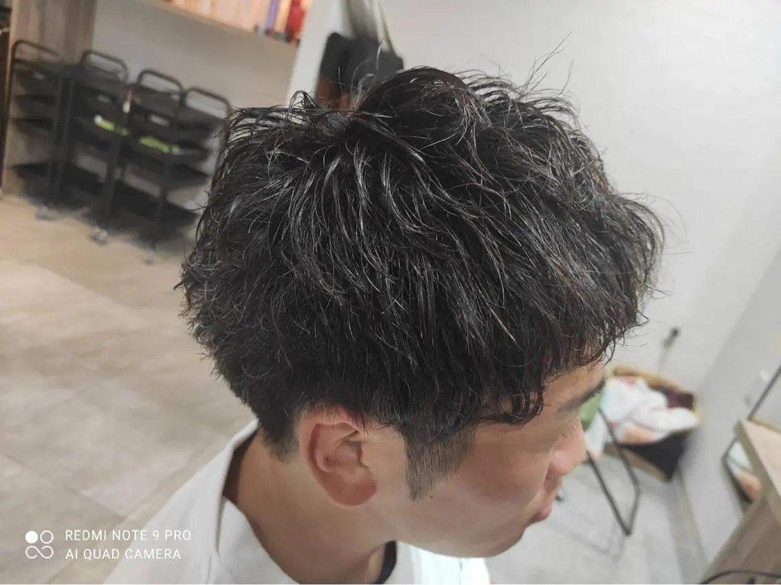 パーマ メンズ OluOlu (オルオル)布川恭大のヘアスタイル