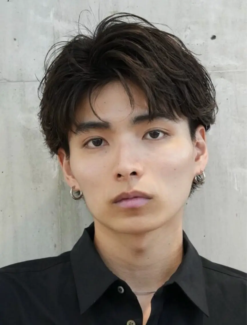 カラー パーマ メンズ カット ヘアカラー パーマ メンズ似合わせ 【fifth】おうたのヘアスタイル