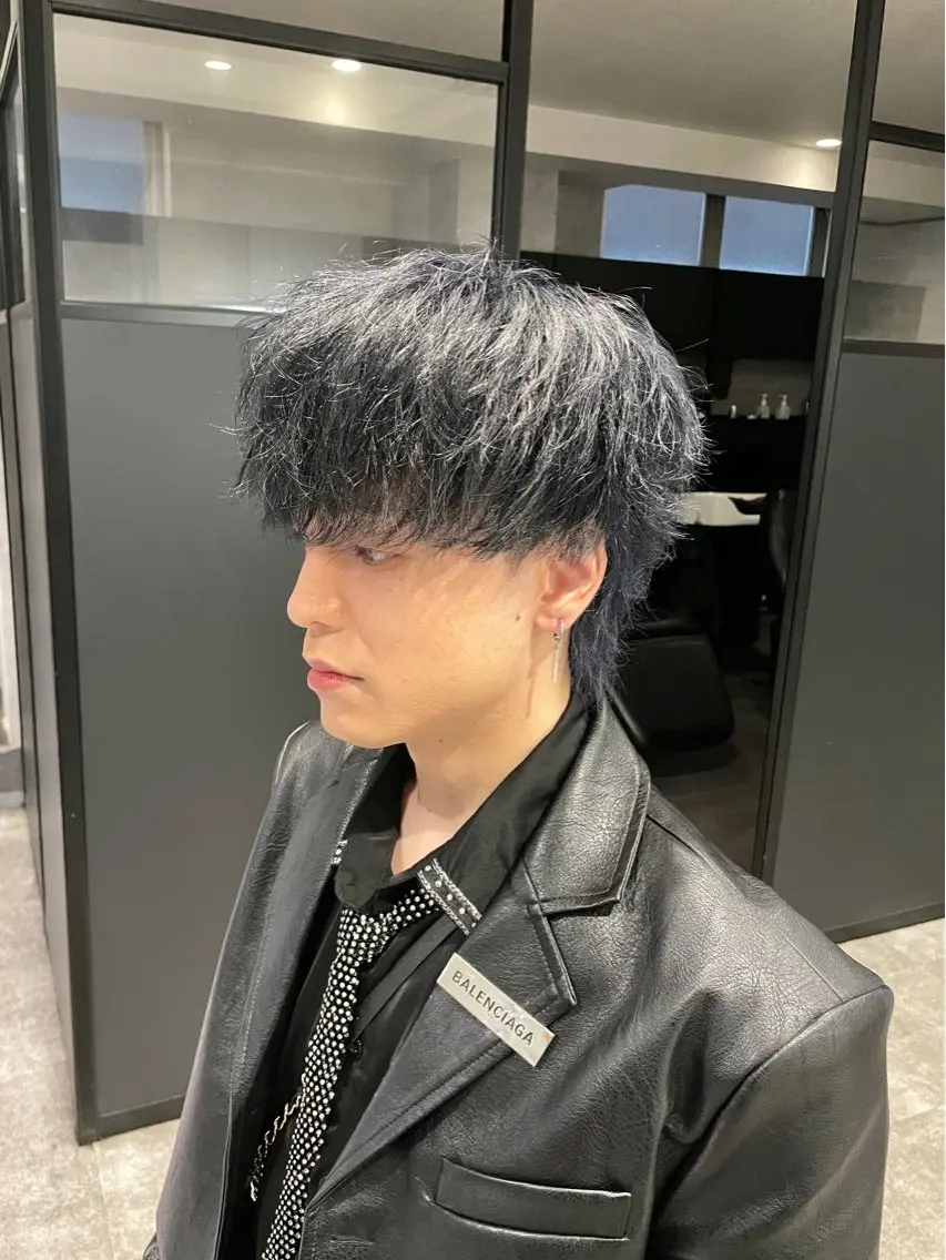 メンズ マッシュ ツーブロック 刈り上げ MIKA/カラー モデル募集中のヘアスタイル