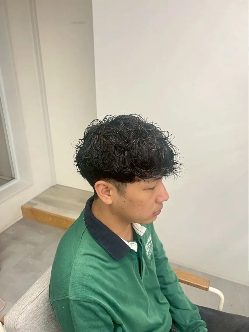 パーマ ツイストスパイラルパーマ スパイラルパーマ カット パーマ 🩵AKIHO🩵 モデル募集のヘアスタイル