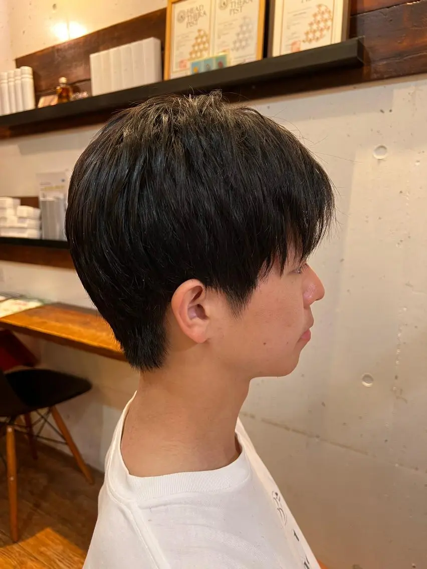 メンズデザインカット+炭酸泉+眉毛カット💇♂️の写真
