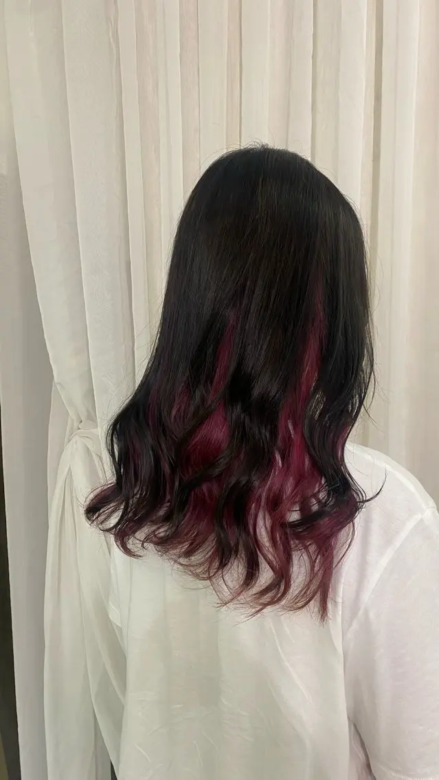 ミディアム カラー ヘアアレンジ 🌟小出 倫花🌟 艶カラー/カットのヘアスタイル