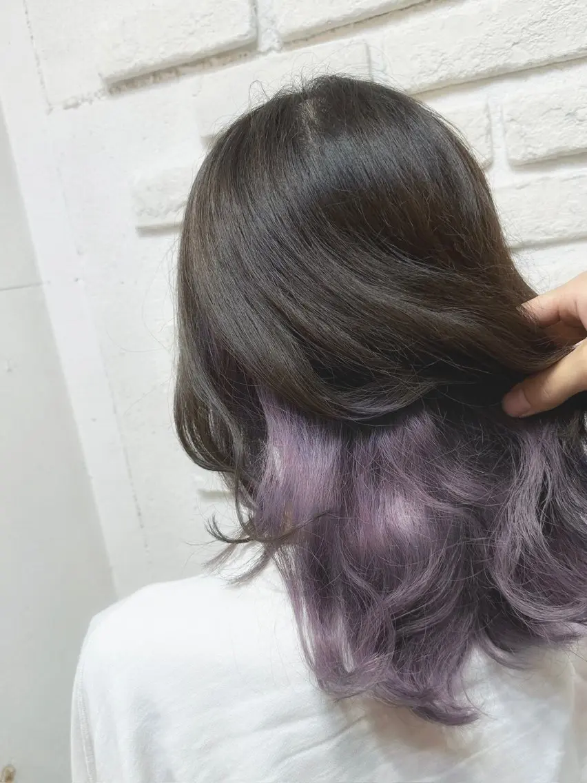 ミディアム カラー 池袋駅徒歩4分 hondaのヘアスタイル