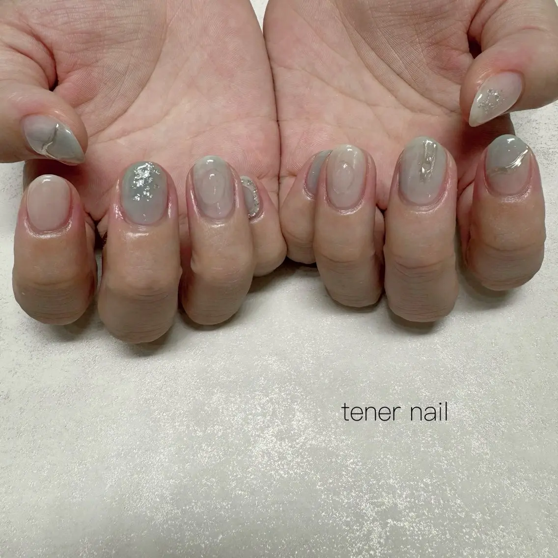 ネイル ニュアンスネイル ハンドネイル テネルネイル tener nailのネイルデザイン