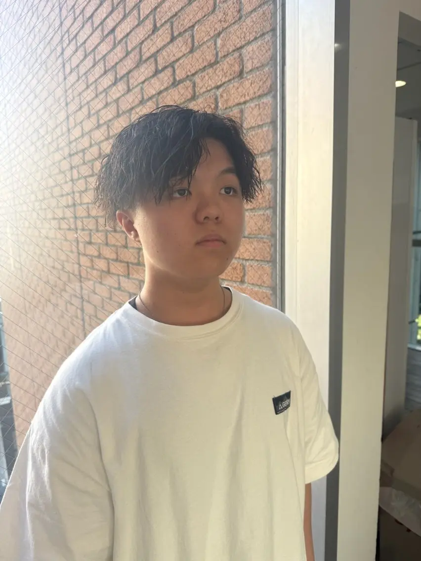 🔥練習モデル価格🔥 メンズカット➕ツイストスパイラルパーマ➕ロイヤルトリートメントの写真