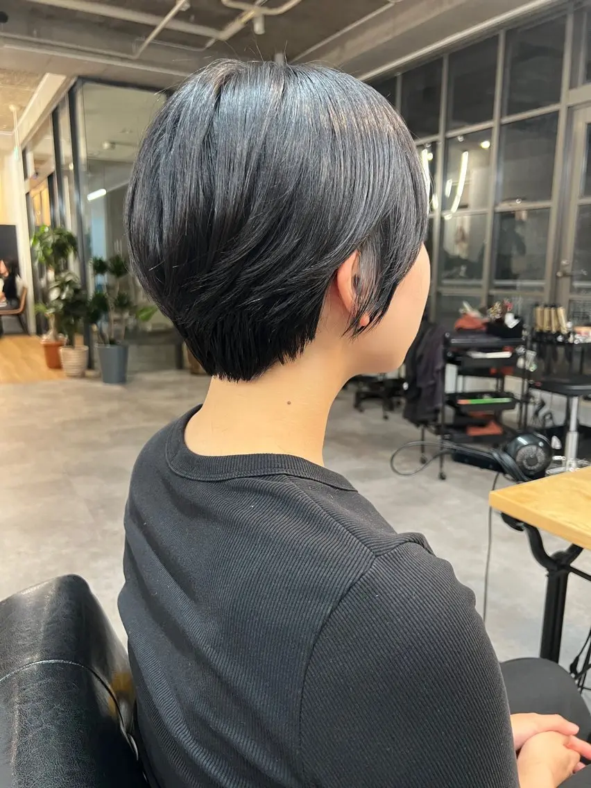 ショート カラー ショートヘア カット ヘアカラー ショートカット/ 岡山駅前/KAZUのヘアスタイル