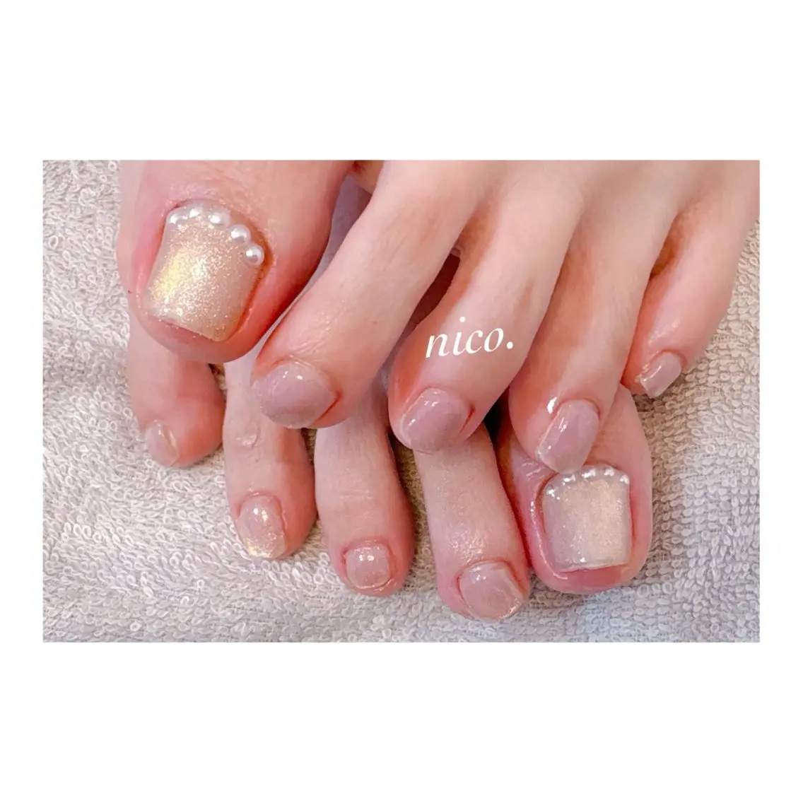 ネイル ハンドネイル フットネイル nailsalon nico.のネイルデザイン