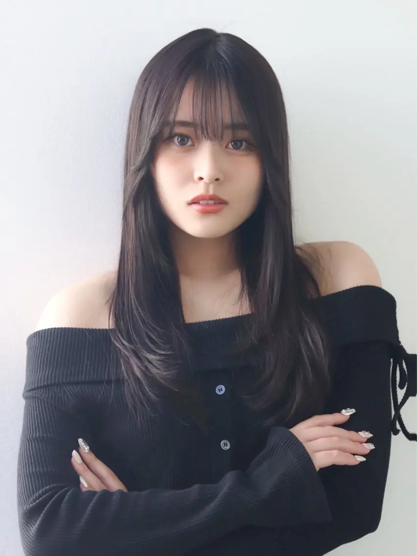 ロング カラー ヘアアレンジ 渋谷のブリーチカラー シェフ🧑‍🍳蓮のヘアスタイル