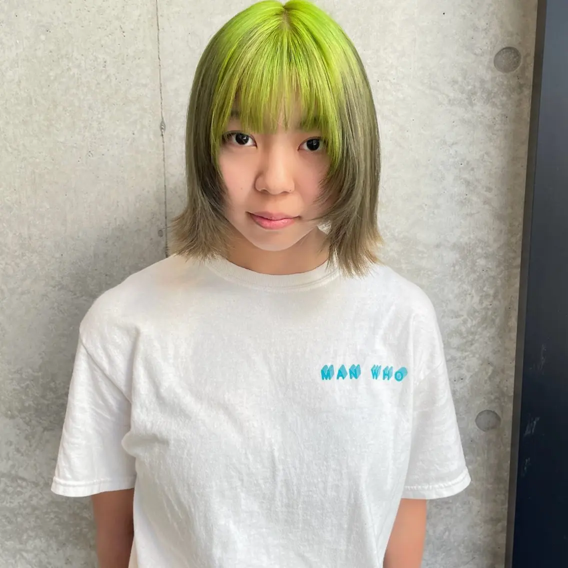ショート カラー ヘアアレンジ デザインカラー カット ヘアカラー トリートメント Mizobe misakiのヘアスタイル