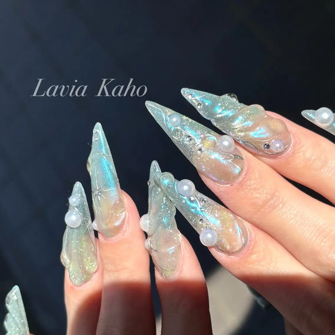 ネイル Lavia❄️ kahoのネイルデザイン