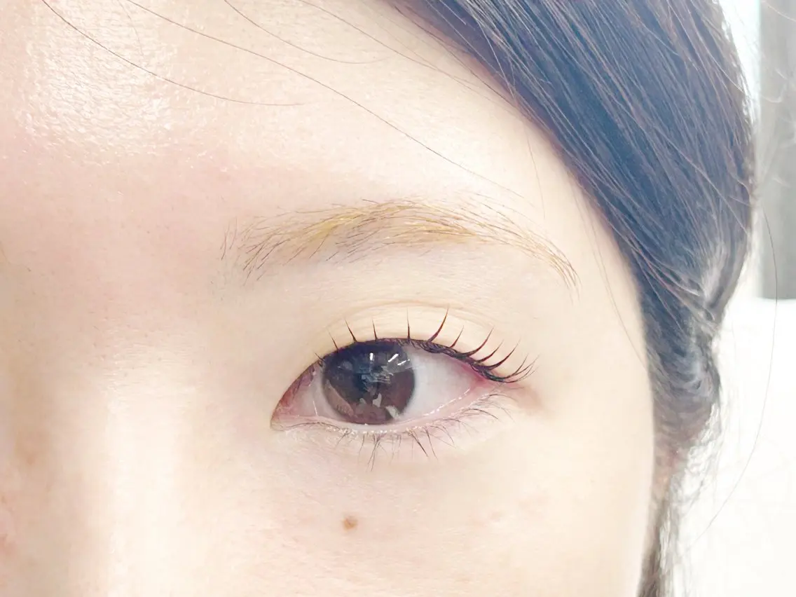 マツエク・マツパ Cカール ナチュラル 一重×まつ毛パーマ AIRI💟 半個室Amour菊川のマツエク・マツパデザイン