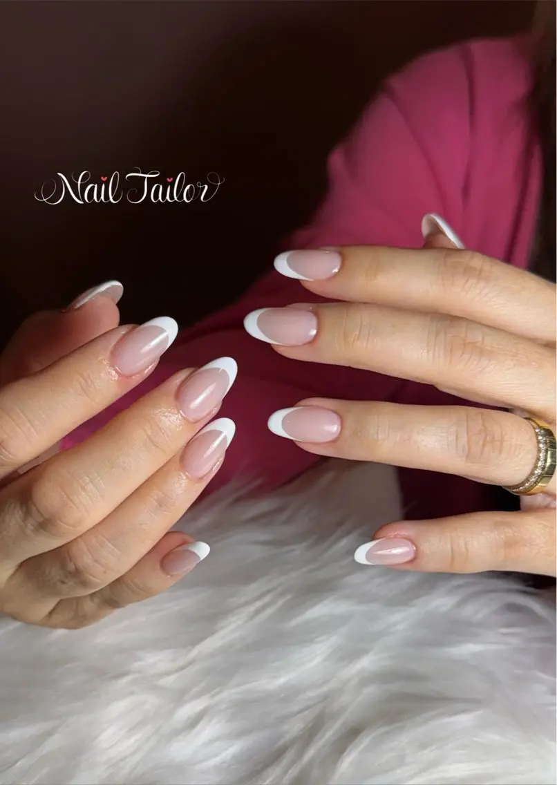 ネイル 長さ出し フレンチネイル オフィスネイル スカルプネイル ブライダルネイル ハンドネイル NailTailor ネイルテイラーのネイルデザイン
