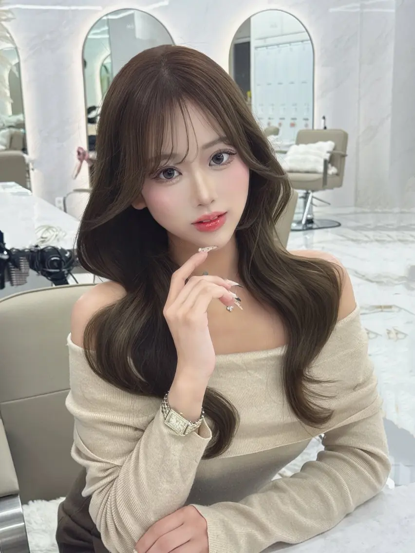ロング カラー 小林 拳人のヘアスタイル