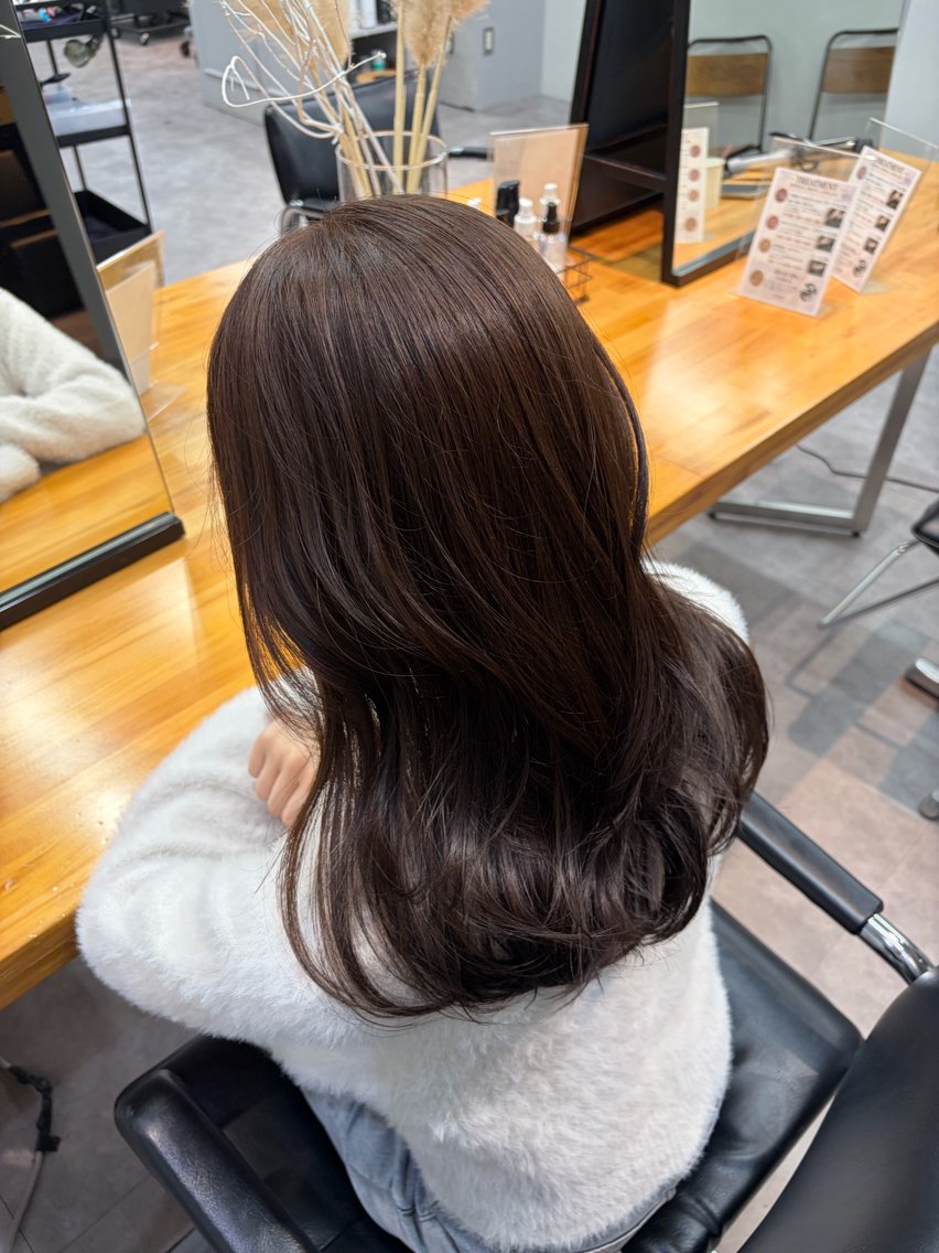 ロング カラー ヘアアレンジ カラー/ブリーチ モデル募集⭐️龍侑のヘアスタイル