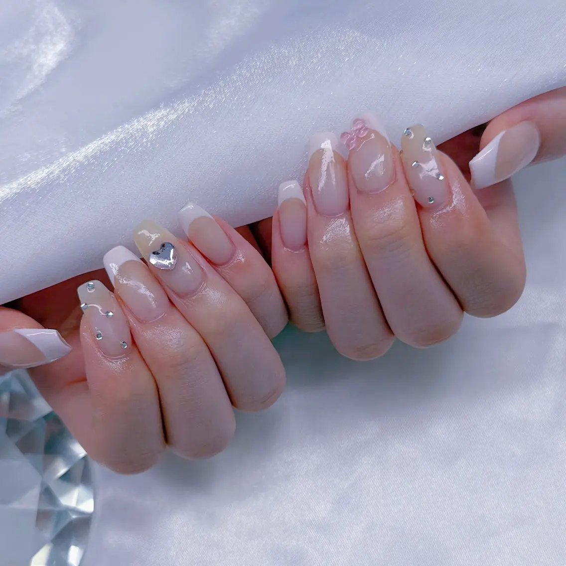 ネイル ハンドネイル Romymoon nail帆南☾ ໋のネイルデザイン