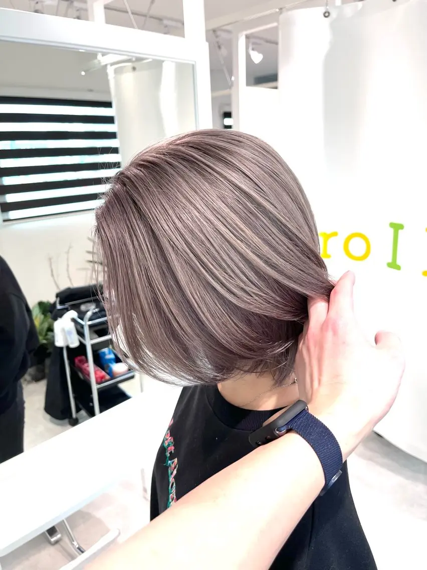 ショート カラー カット ヘアカラー 加藤 佑二のヘアスタイル