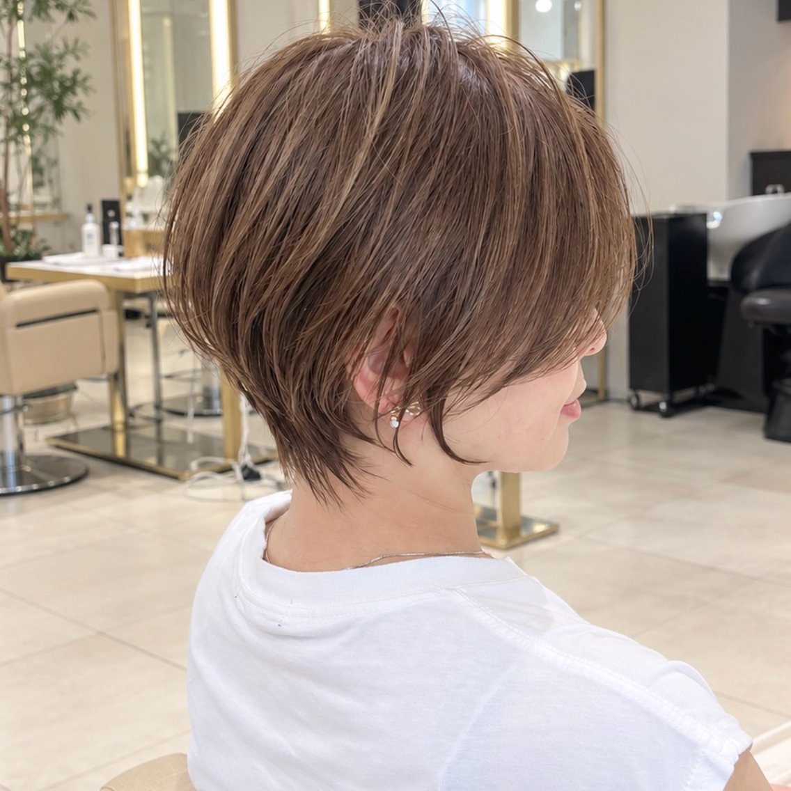 ショート 小顔ショート 原宿/みゆのヘアスタイル