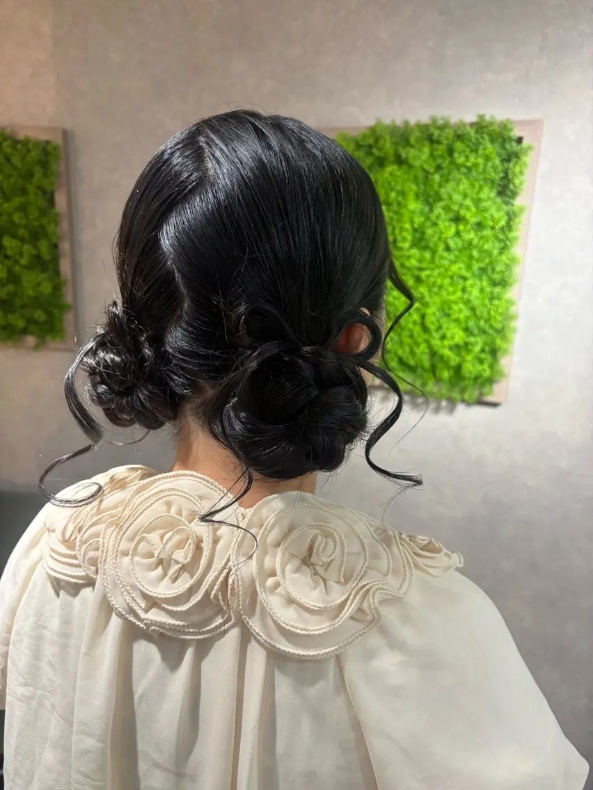 ヘアアレンジ ヘアメイク スーのヘアスタイル