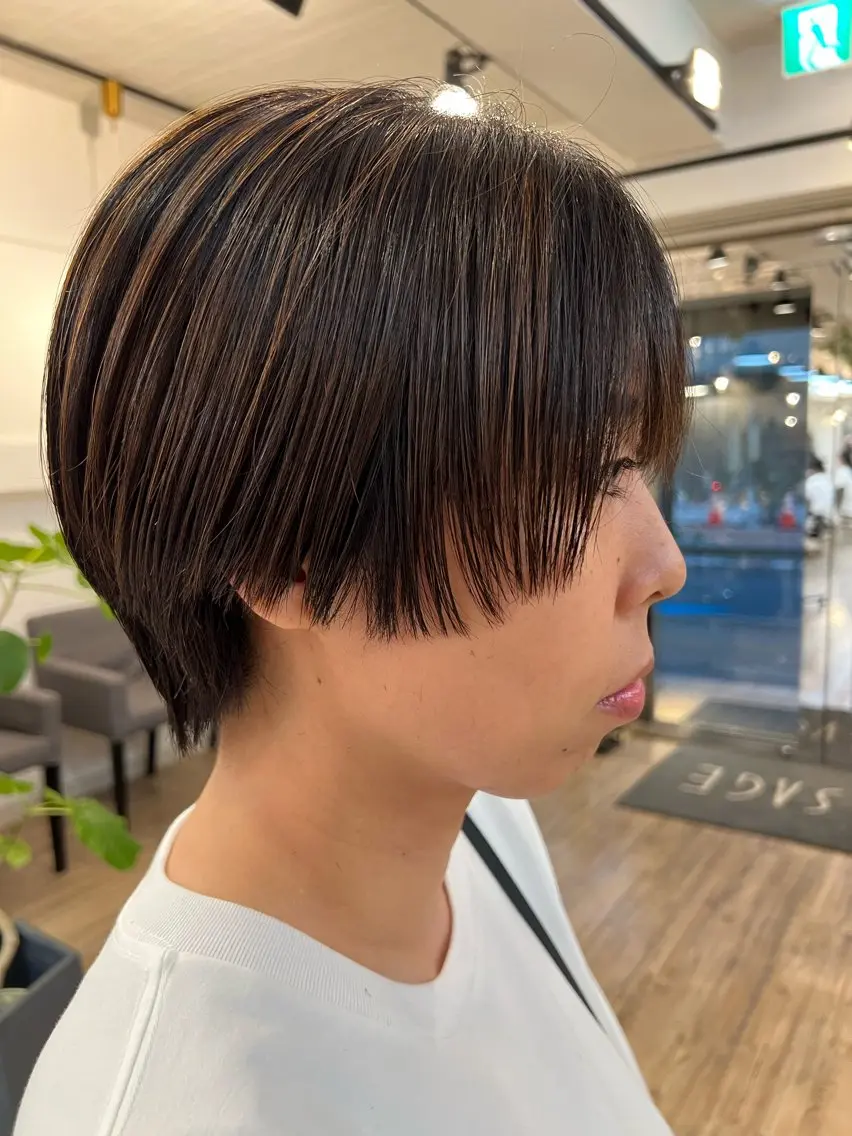 ショート ショートヘア いぐちしょうた🫧 VISAGEbaskのヘアスタイル