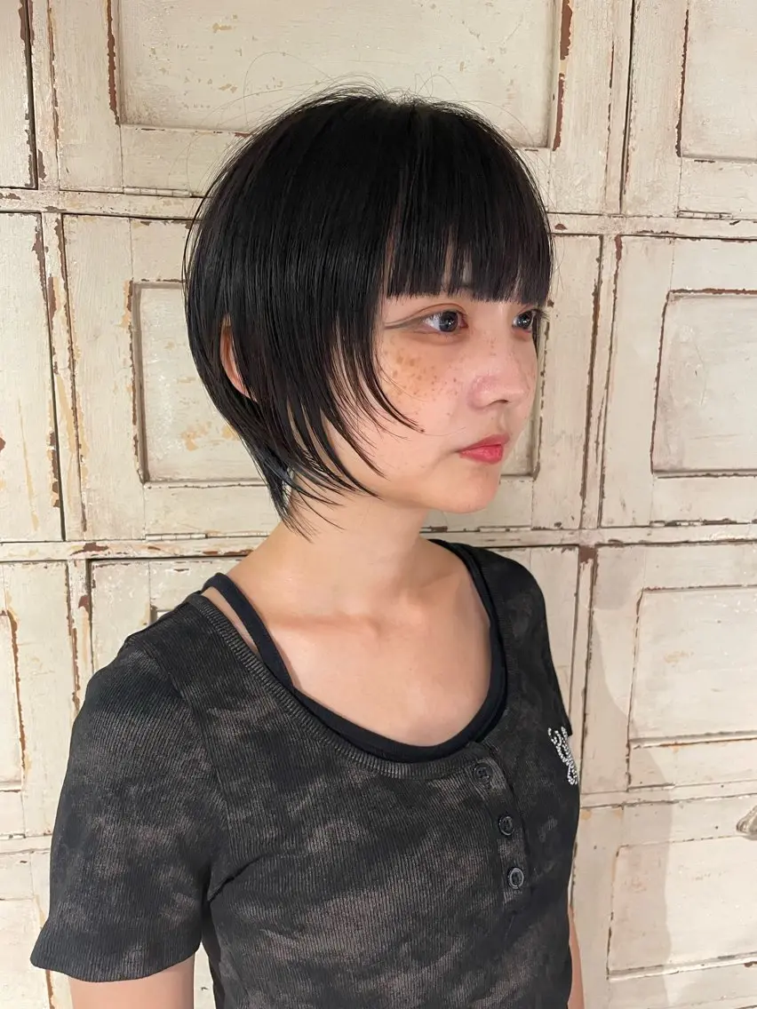 ショート 顔周りカット レイヤーカット ショート特化✂️ harukaのヘアスタイル