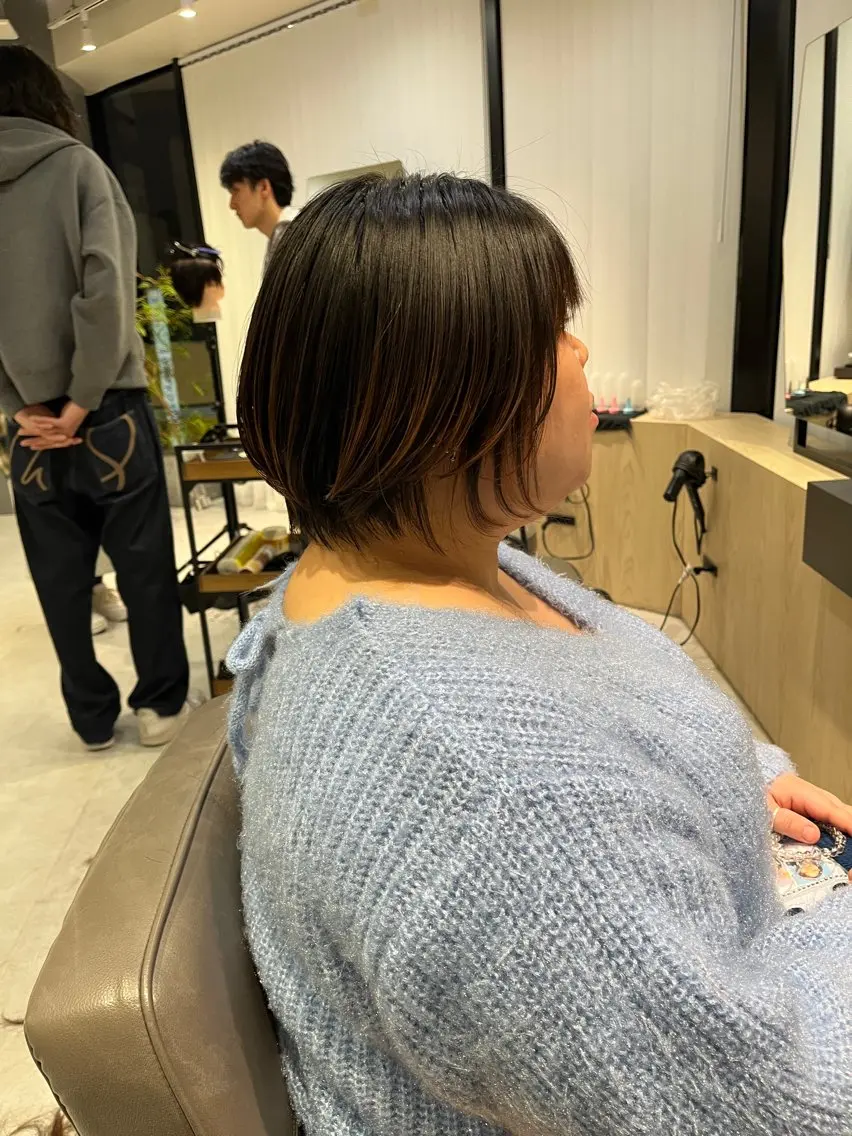ショート ショートヘア SNSモニター募集！ くせ毛特化/大村のヘアスタイル