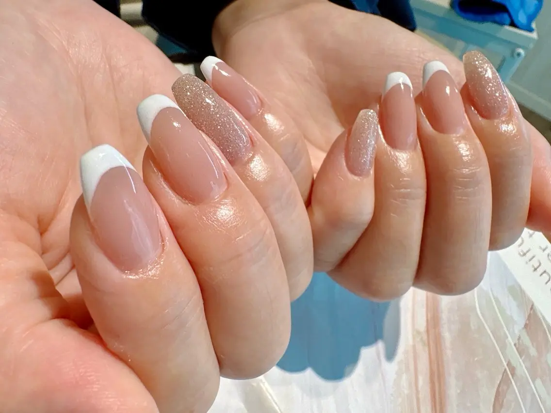 ネイル フラッシュネイル フレンチネイル Re: Miyukiのネイルデザイン