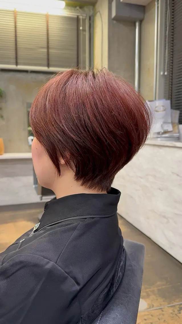 ショート 似合わせカット 🌈阿部辰洸🌈のヘアスタイル