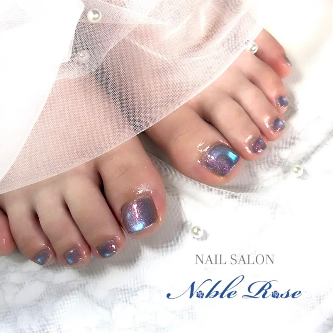 ネイル ハンドネイル Noble Rose🥀のネイルデザイン