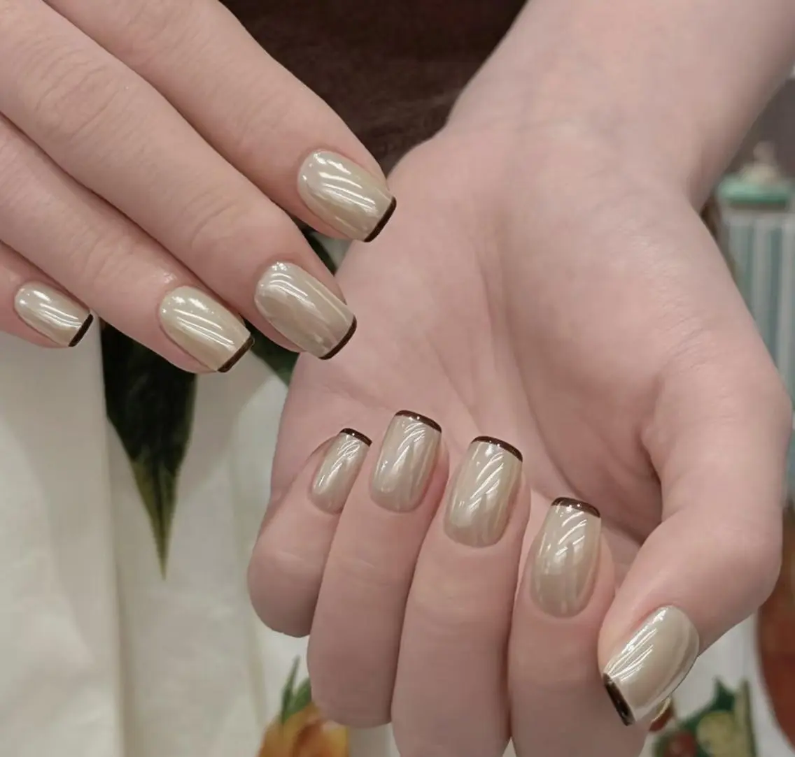 ネイル ハンドネイル ハンドケア 🍑 momo_nailのネイルデザイン