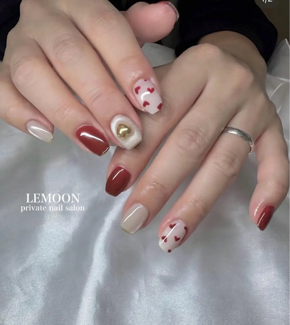ネイル ハンドネイル nail salon LEMOONのネイルデザイン