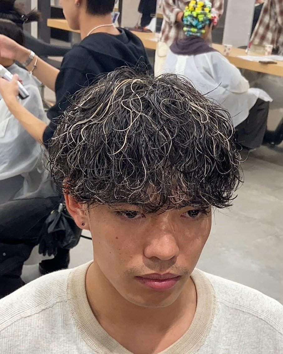 カラー パーマ メンズ カット ヘアカラー パーマ 【横浜メンズ 特化美容師】昇陽のヘアスタイル