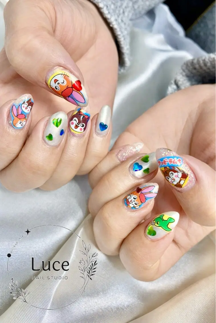 ネイル 持ち込み NAIL Luceのネイルデザイン