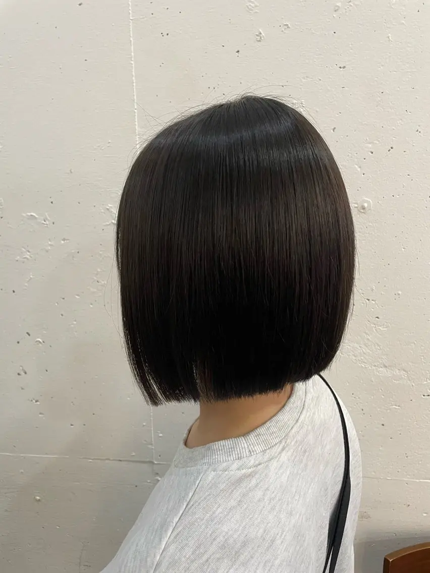 ミディアム 𝙃𝘼𝙍𝙐🎀 韓国×エクステのヘアスタイル