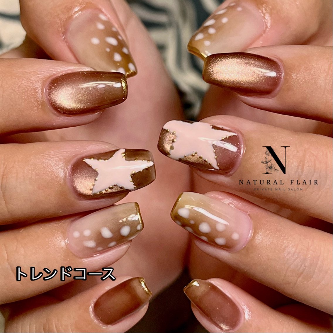 ネイル ハンドネイル natural flairのネイルデザイン