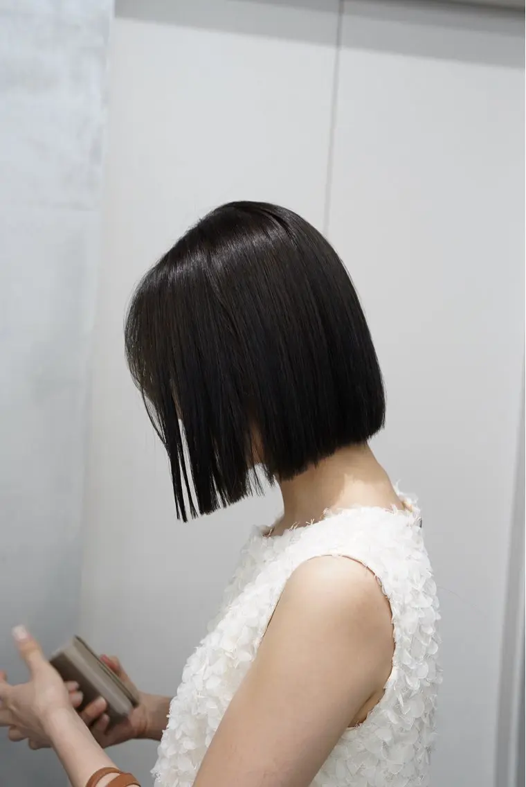ショート ボブ 酸性ストレート navile GINZAのヘアスタイル