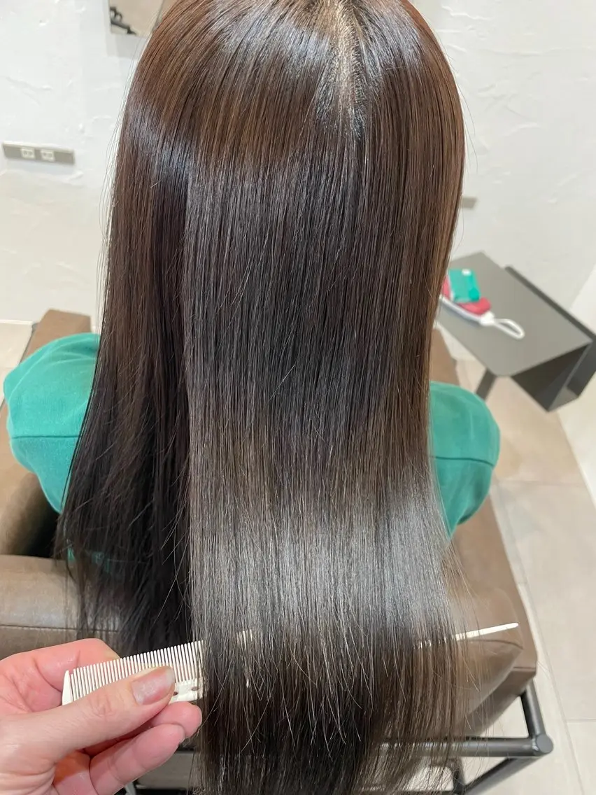 ロング カラー トリートメント ヘアカラー トリートメント 山本 マサキのヘアスタイル
