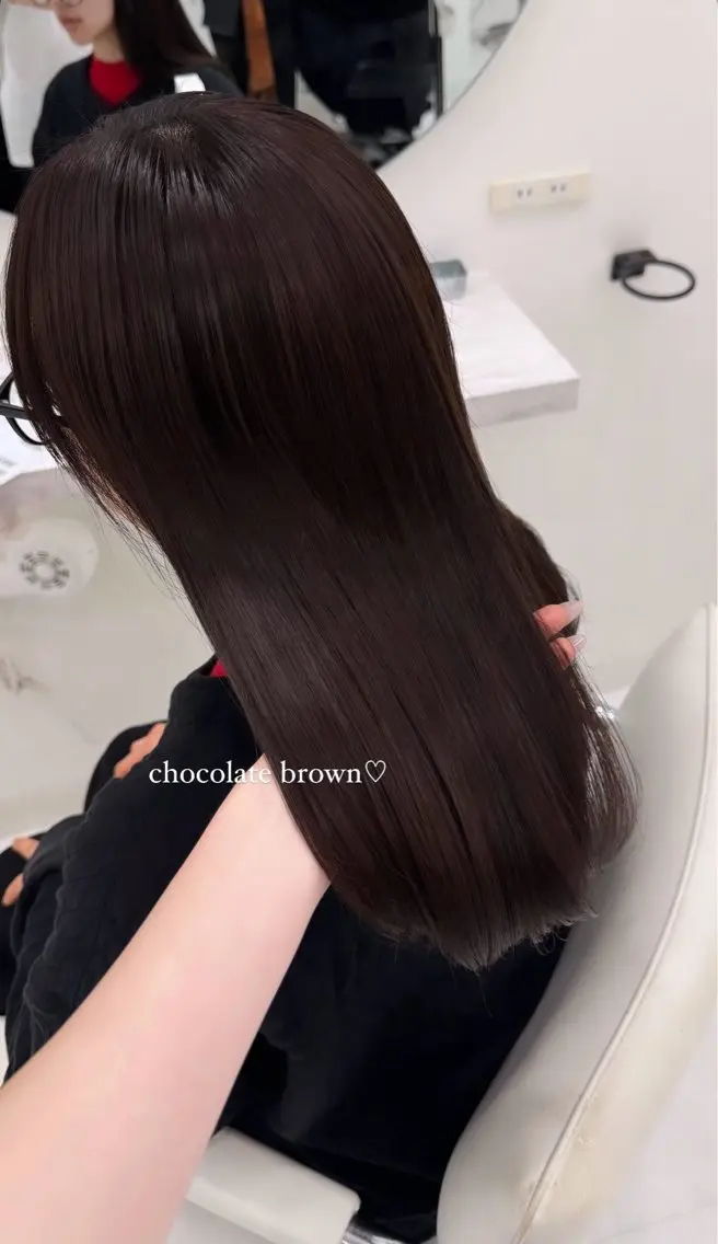 似合わせ透明感ワンカラー🩵の写真
